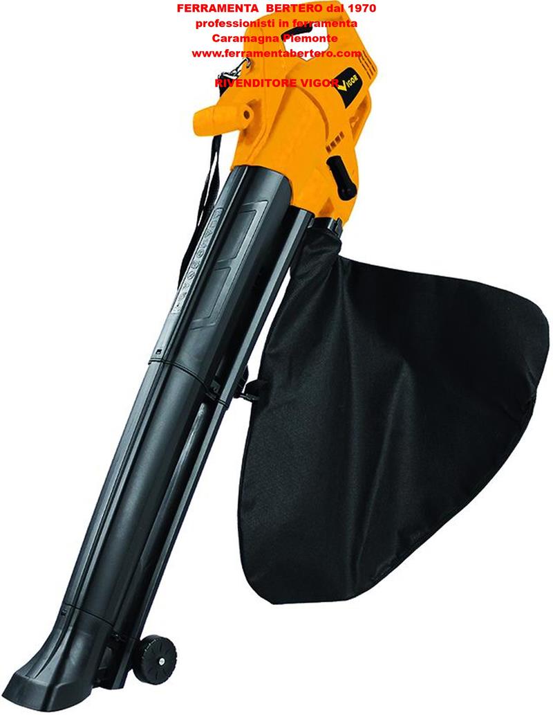 ASPIRATORE SOFFIATORE VAS-2400 CON BIOTRITURAZIONE 2400 watt